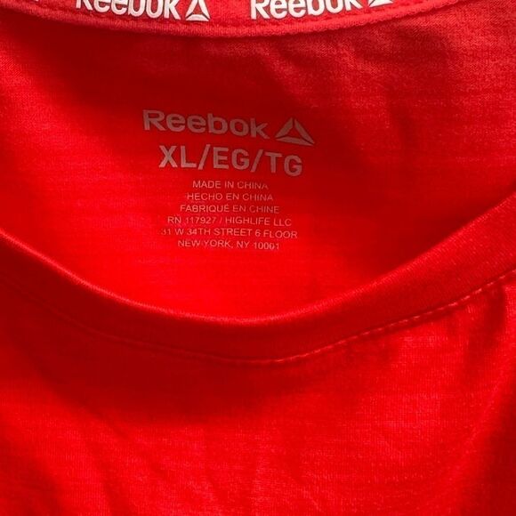 Nwt Reebok Women's Essence Graphic Tank With Mesh Panel SZ XL - Picture 5 of 5